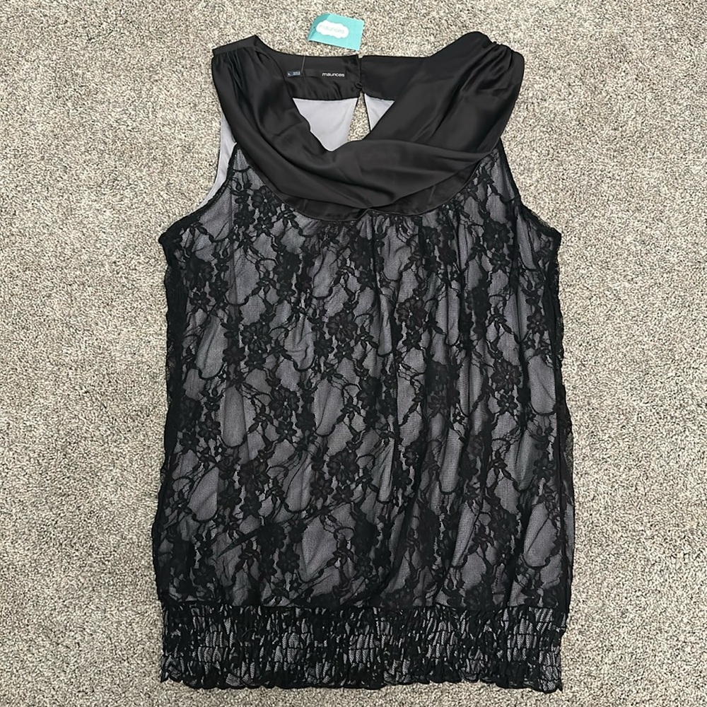 NWT Super soft lace Maurice's dress top